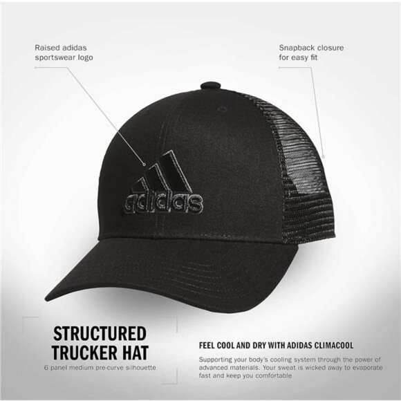 Mens snapback hat mesh back adjustable fit cap breathable low crown style - Picture 2 of 6